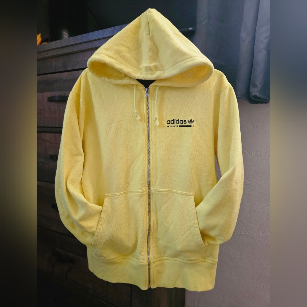 Adidas Yellow Hoodie